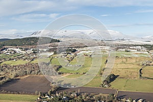 Ben Wyvis & the Braes of Strathpeffer.