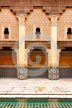 Ben Youssef Madrasa is an Islamic college and largest Madrasa in Marrakech, Morocco, Africa