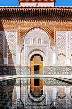 The Ben Youssef Medersa is an Islamic college in Marrakesh, Morocco, it is the largest Medrasa in Morocco