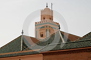 Ben Youssef Mosque, Marrakech, Morocco photo