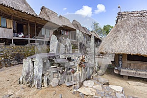 Bena village interior
