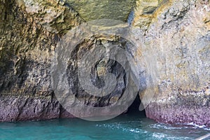 Benagil beach caves, Algarve, Portugal photo