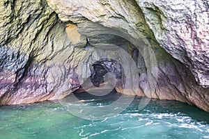 Benagil beach caves, Algarve, Portugal photo