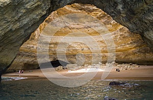 Benagil beach caves, Algarve, Portugal photo