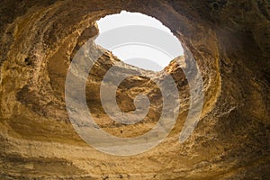 Benagil beach caves, Algarve, Portugal photo