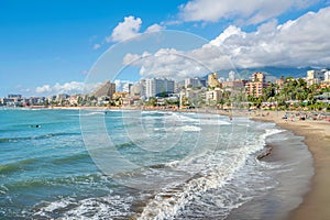 Benalmadena beach. Malaga, Andalusia, Spain photo