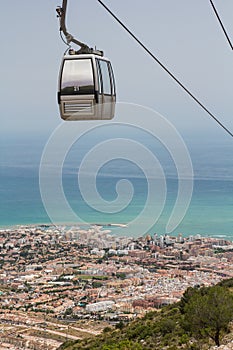 Benalmadena cable car photo