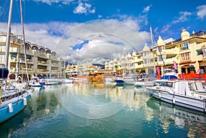 Benalmadena marina. Costa del Sol, Malaga province, Andalusia, S