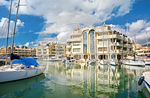 Benalmadena marina. Costa del Sol, Malaga province, Andalusia, S