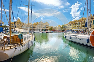 Benalmadena marina. Costa del Sol, Malaga province, Andalusia, S