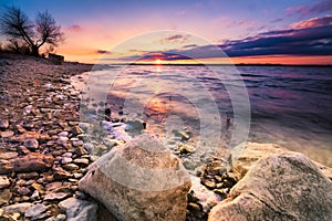 Benbrook Lake Sunset