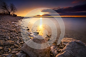 Benbrook Lake Sunset