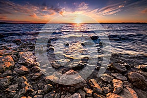 Benbrook Lake Sunset