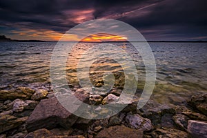 Benbrook Lake Sunset