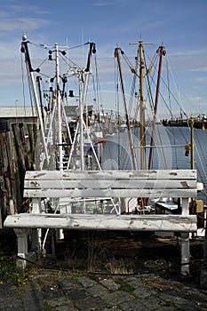 A bench in Cuxhaven