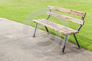 Bench in Golf Course