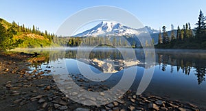 Bench Lake, Mt Rainier NP.