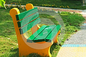 Bench In A Park