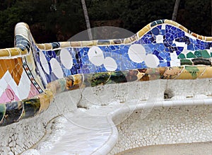 Bench in Park Guell