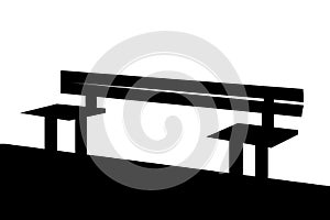 Bench at the time of covid19