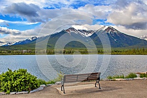 Bench View Overlooking Vermilion Lake