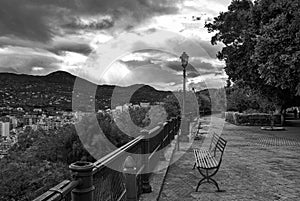 A bench is waiting for its visitors