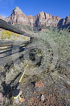 Benchmark Found in Zion National Park