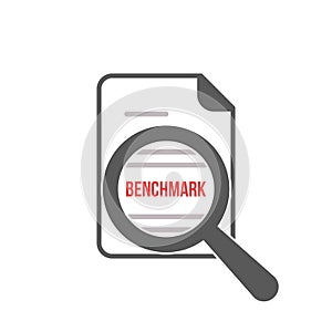 Benchmark Word Magnifying Glass