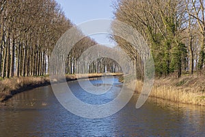 Bend in the Schipdonk Canal
