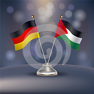 Germany and Palestine flag Relation