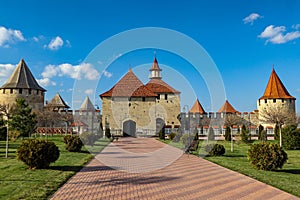 Bendery Fortress - a historical military memorial complex in the city of Bendery, Transnistria