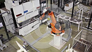 Bending Robot on Idustrial Factory