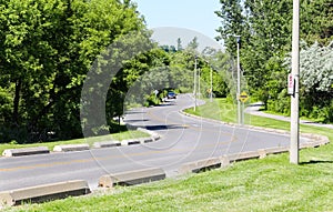 Bendy Road in Canada