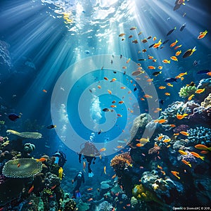 Beneath the Blue: An Aquatic Odyssey