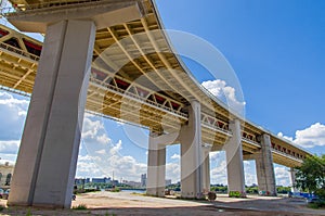 Beneath the bridge