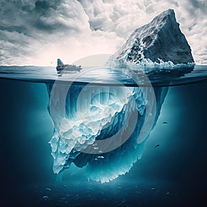 Beneath the iceberg