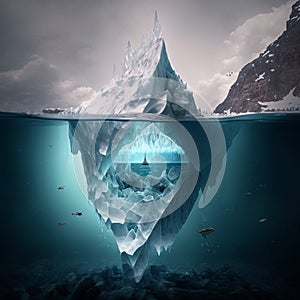 Beneath the iceberg