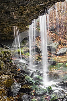 Beneath the Waterfall at Oglebay