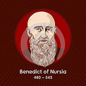 Benedict of Nursia 480-543 is a Christian saint venerated in the Catholic Church, the Eastern Orthodox Church.