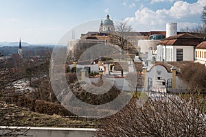 Benedictine Abbey in city Melk, Austria