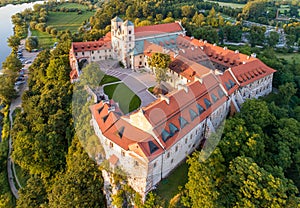 Benedictine abbey in Tyniec, Krakow, Poland photo