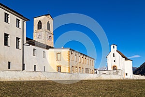 Benedictine Convent of St. John, Mustair, a UNESCO site, Switzerland