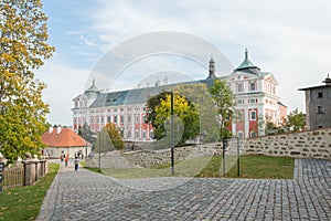 Benedictine Monastery in Broumov, the Baroque era