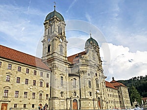 Benedictine monastery Einsiedeln Abbey or Das Kloster Einsiedeln