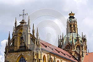 Benedictine Monastery in Kladruby by Jan Blazej Santini Aichel and Kilian Ignac Dientzenhofer, Plzen Region, Czech Republic