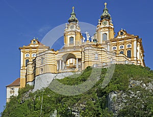 the Benedictine monastery Melk