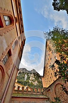 Benedictine monastery of Montserrat (Monasterio de Montserrat).