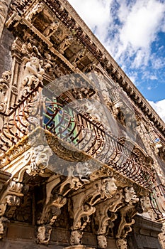 Benedictine Monastery of San Nicolo l`Arena, Catania, Sicily, Italy: detail