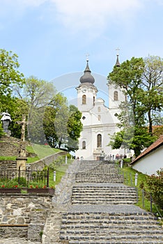 Benedictine monastery in Tihany. Hungary