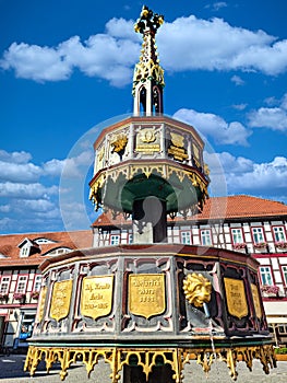 Benefactor fountain at market square